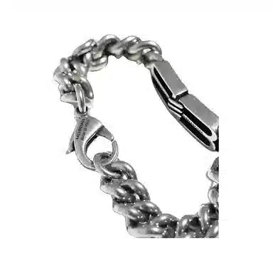 Balenciaga BB Icon Bracelet Silver