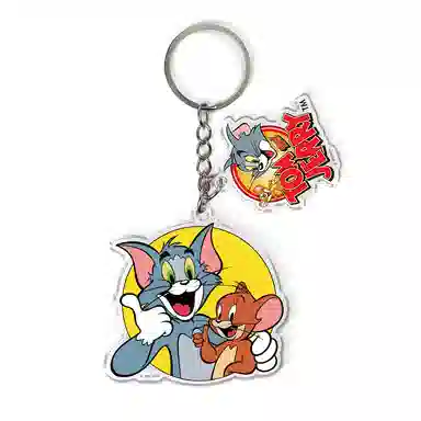 Tom and Jerry Acrylic Keychain