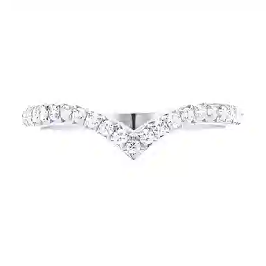 Tiffany & Co. V Shape Diamond Ring