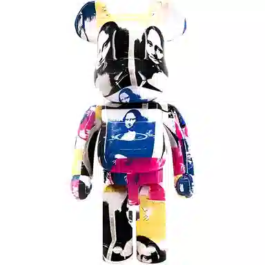 BE@RBRICK Andy Warhol Double Mona Lisa