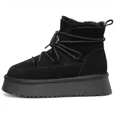 C°BANNER Sheepskin Snow Boots