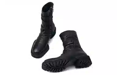 STOOSHE Ruched Series Ankle Boots