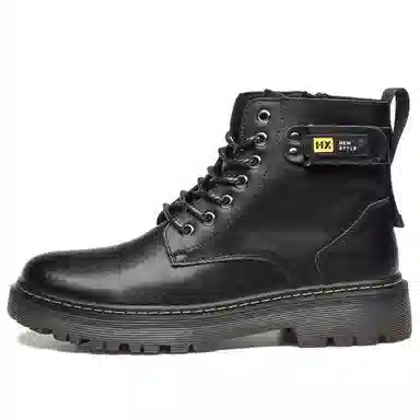 Fapai Martin Boots Mid Black