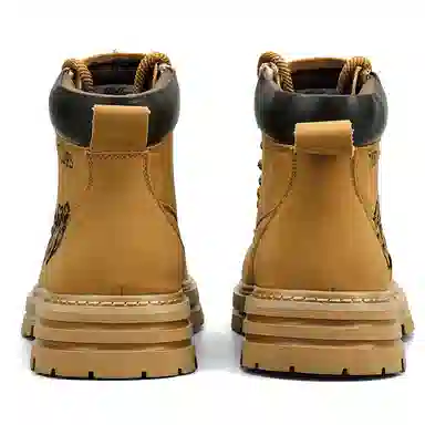 TCELLARS Classic Lace-Up Boots Maple Yellow