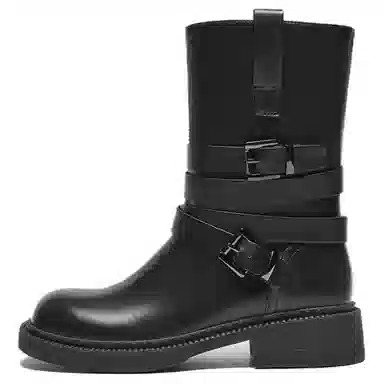 百思图 简约户外 潮流休闲 短靴 女款