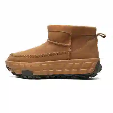 BrandName Classic Suede Snow Boots