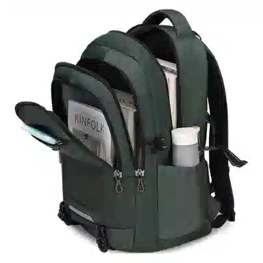 维多利亚旅行者 减负日常校园通勤潮流多功能多隔层 涤纶 双肩包 男女同款情侣款 多色