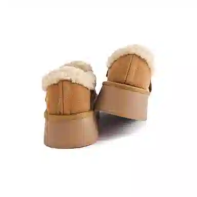 La Chapelle Ankle Snow Boots Camel