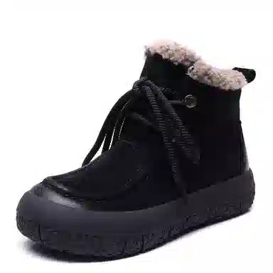 Devanro Wool Lined Snow Boots