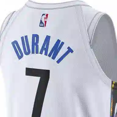 Nike NBA City Edition Kevin Durant Jersey 7 White