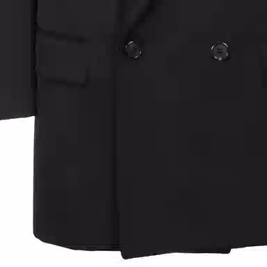 Saint Laurent SS23 Double-Breasted Jacket Black