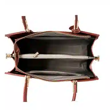 维尼奥 新中式国风提花刺绣高级感时尚气质 合成革 单肩斜挎手提包 常规 女款 红色