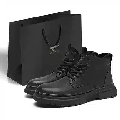 SEPTWOLVES Classic Martin Boots Black