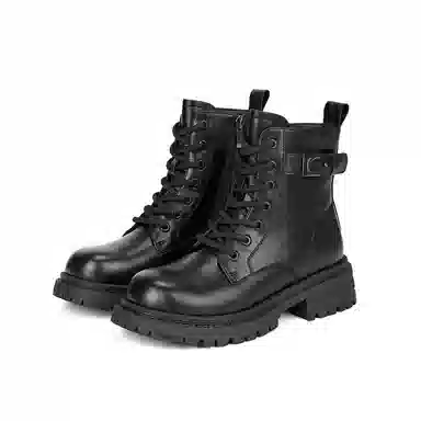 珂卡芙 合成革 百搭通勤潮流时尚舒适 马丁靴 女款