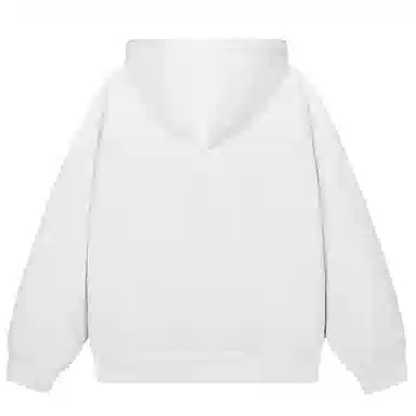 大卫贝肯 品牌字母简约基础款美式潮流休闲宽松连帽卫衣 男女同款 浅灰