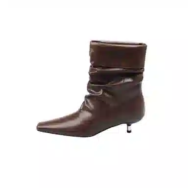 子骁 牛反绒 复古个性时髦 气质慵懒百搭 短靴 女款