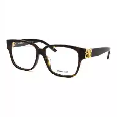 Balenciaga BB Square Optical Glasses Tortoise
