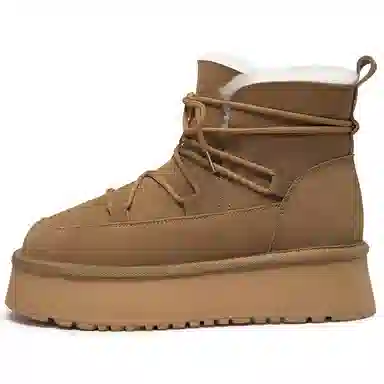 C°BANNER Sheepskin Snow Boots