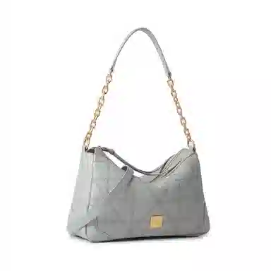 梦特娇 法式松弛小香风时尚简约 羊皮 腋下包斜挎包单肩包 常规 女款 岩石灰/橡果色/椰奶白/黑色