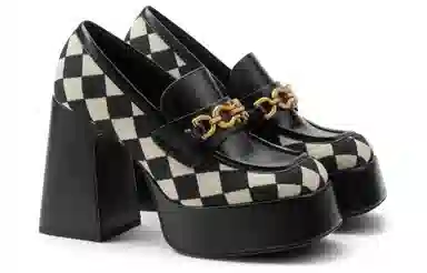 Charles & Keith Retro Block Heel Pumps