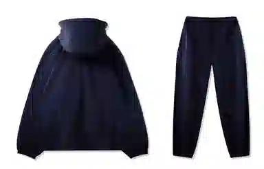 我是大卫 半拉链连帽户外两件套防晒衣束脚裤休闲运动套装 男女同款