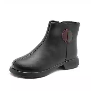 合成革 潮流舒适时尚 短靴 女款