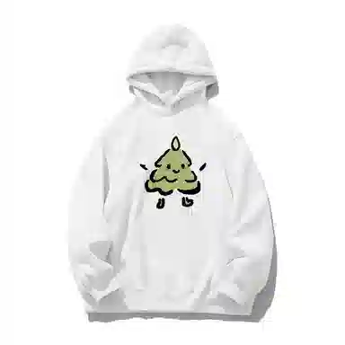 莫代尔 舒适亲肤卡通潮流韩版时尚印花休闲连帽长袖可外穿打底衣 男女同款