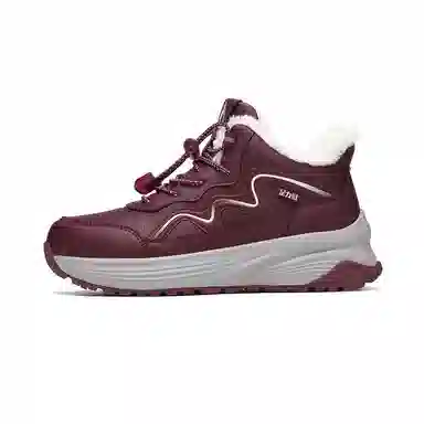 足力健 老人鞋 棉鞋 保暖耐磨减震防滑 加绒加厚 防寒 便捷免系带  通勤百搭简约 雪地靴 男女同款