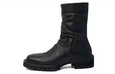 STOOSHE Ruched Series Ankle Boots