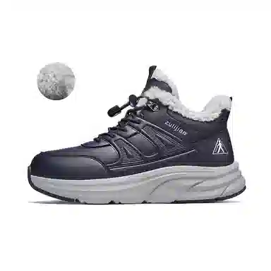 足力健 大棉鞋 爸爸鞋 妈妈鞋 保暖耐磨减震防滑 软底舒适 加绒加厚 户外御寒 抗寒锁温 日常百搭 及踝 雪地靴 男女同款