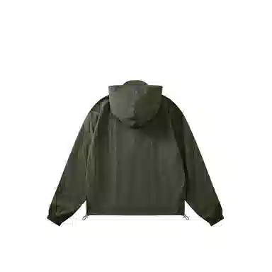 我是大卫 美式高街个性户外连帽防晒短款设计抽绳夹克外套 男女同款