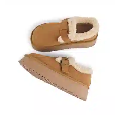 La Chapelle Ankle Snow Boots Camel