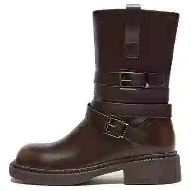 百思图 简约户外 潮流休闲 短靴 女款