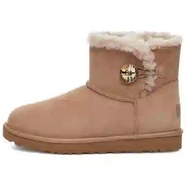 UGG Bailey Mini Button Gold Bling