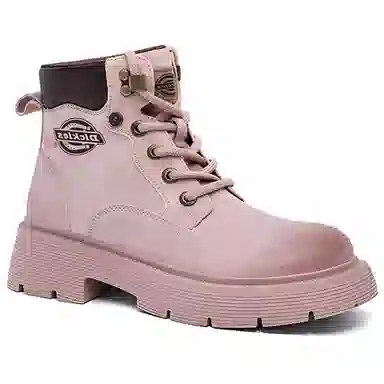 Dickies Martin Boots Pink