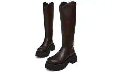 CHARLESKEITH ck PU V 6.5cm BlackDark Brown