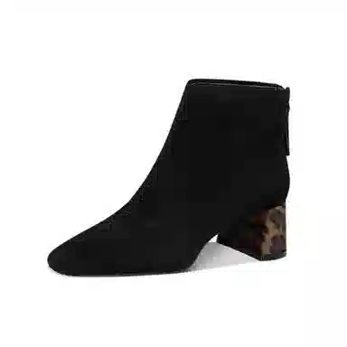 Jessica Sophia Leopard Ankle Boots