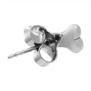 Vivienne Westwood OTHO Bone Stud Silver