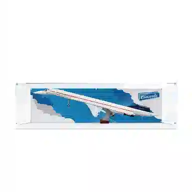 LIGHT YOUR BRICKS 10318 Concorde Display Case