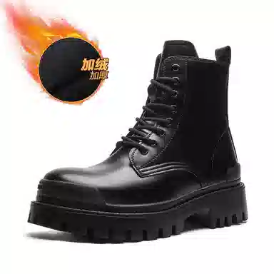 V ZERO FIVE Martin Boots Black