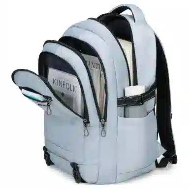 维多利亚旅行者 减负日常校园通勤潮流多功能多隔层 涤纶 双肩包 男女同款情侣款 多色