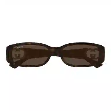 Gucci Rectangular Sunglasses Brown