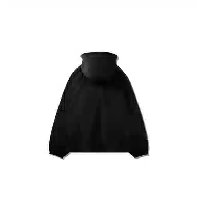 我是大卫 美式半拉链连帽户外纯色百搭夹克外套 男女同款