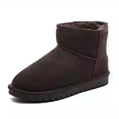 Warrior Suede Snow Boots Brown
