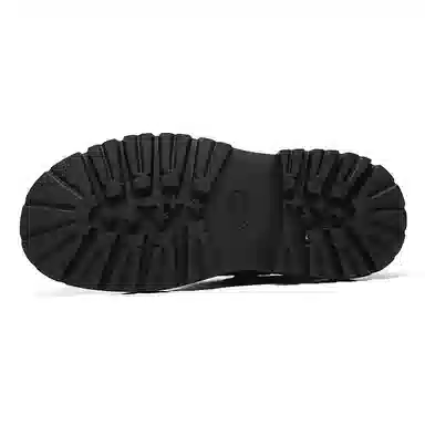 卡奇奥蒂 超纤皮 加绒 英伦风舒适 短筒 切尔西靴 男款 黑色