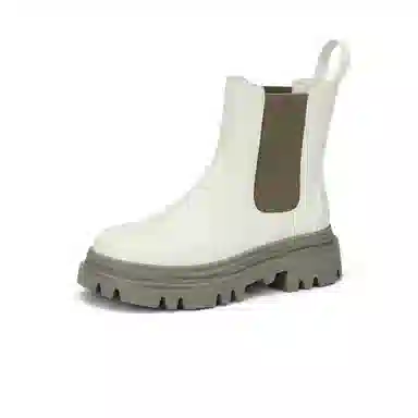 GEMEIQ PU Chelsea Boots 5cm