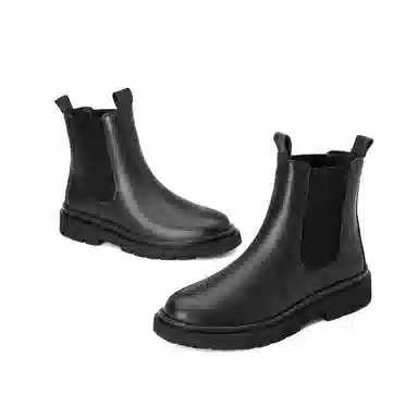 Mingyitu Chelsea Boots Black