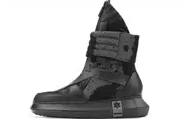 NORVINCY Flyknit Patchwork Martin Boots