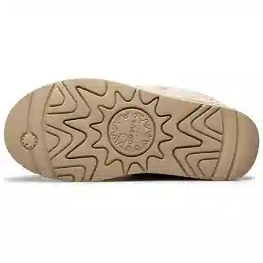 AU&MU Knit Pattern Snow Boots