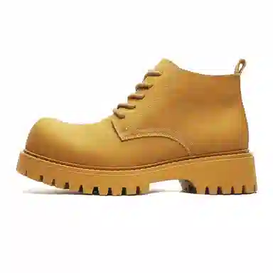 驰狼 马丁鞋 舒适内增高短筒 男女同款